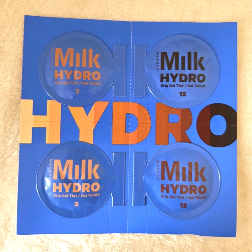 🪷5/$25! MILK Makeup Hydro Grip Gel Tint Trial Size New